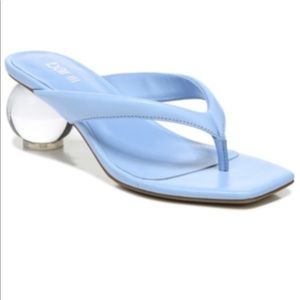 Thong-ball heel Sandals size 8